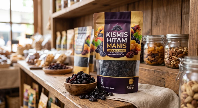 Kismis Hitam Manis 500gr