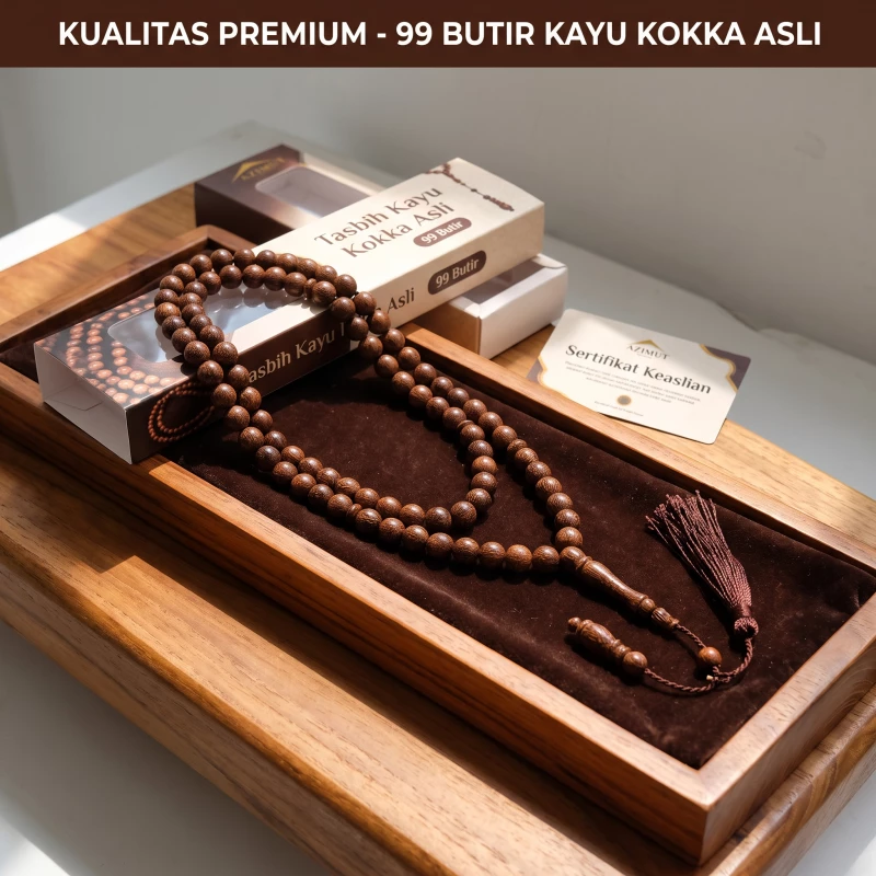 Tasbih Kayu Kokka 99 Butir
