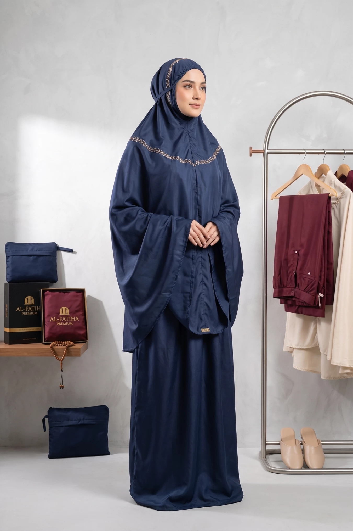 Mukena Parasut Premium