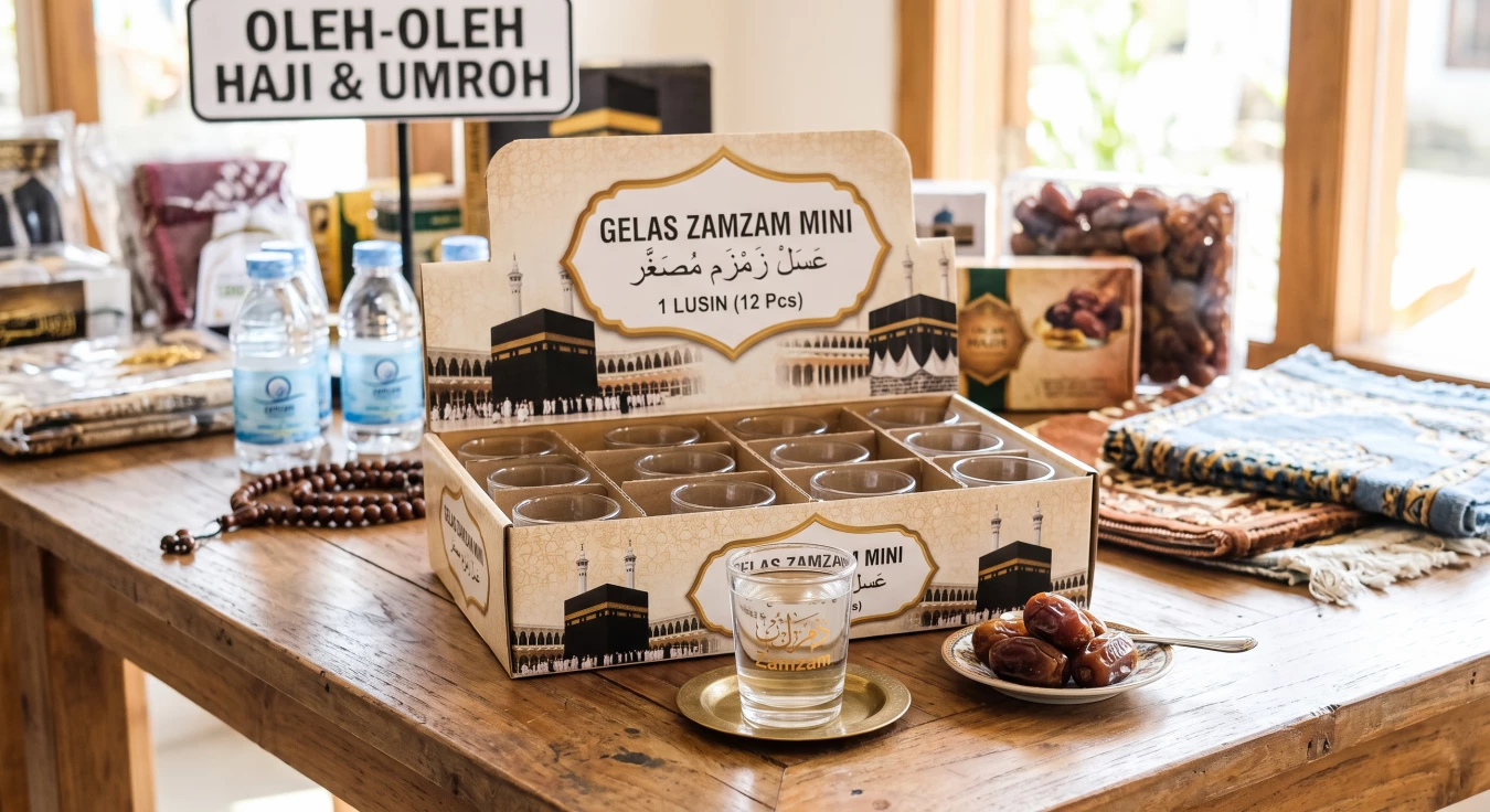 Gelas Zamzam Mini (Lusin)